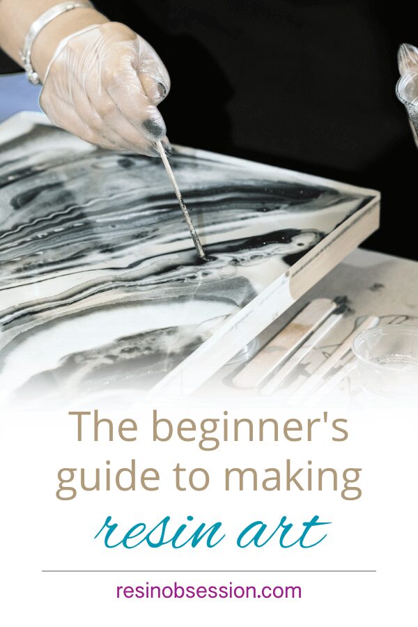 how to make resin art for beginners