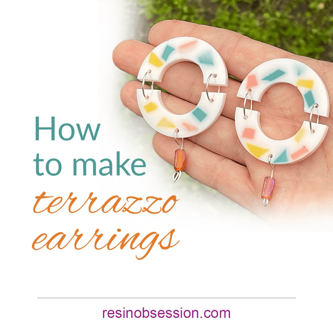 This Might Be the Best Way to Make Terrazzo Earrings