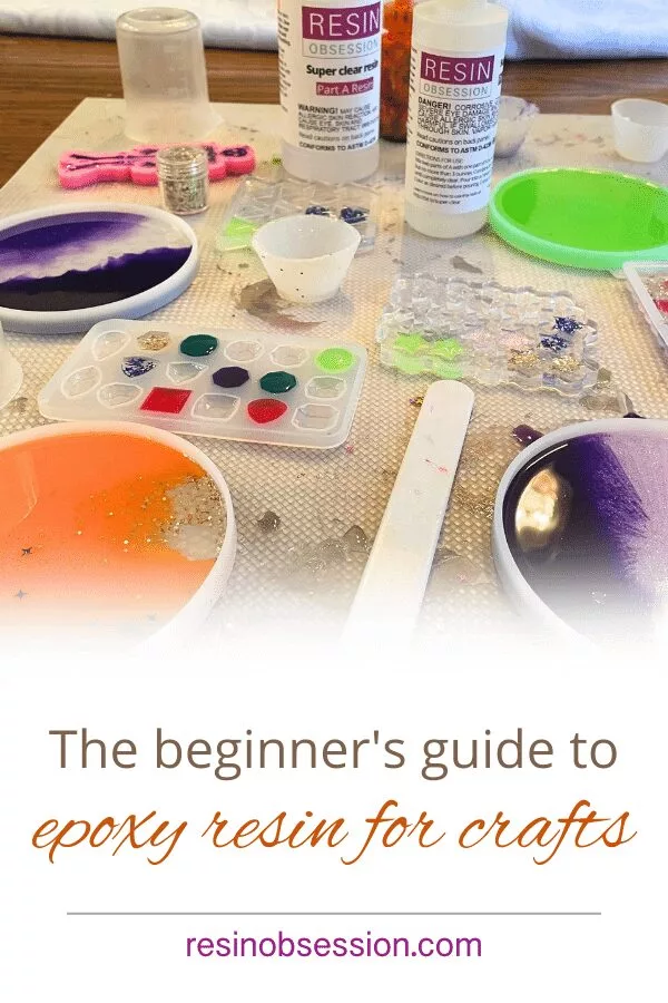 beginner's guide to epoxy for crafts