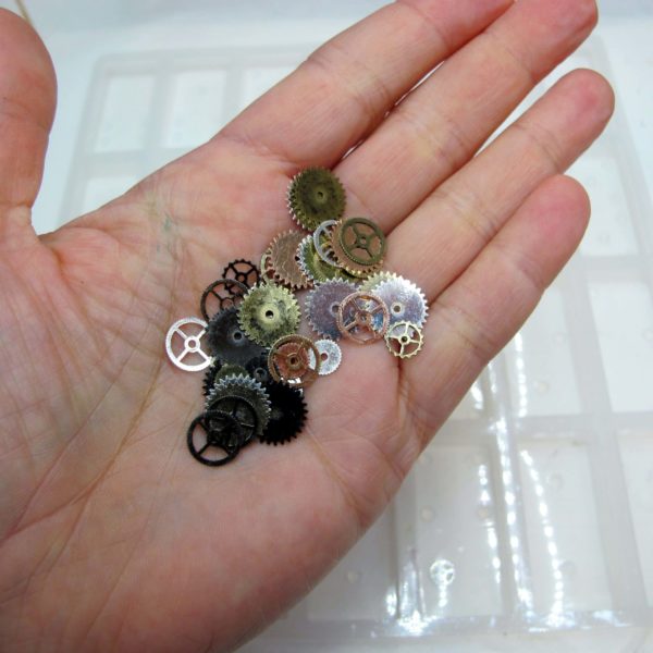 watch gear charms