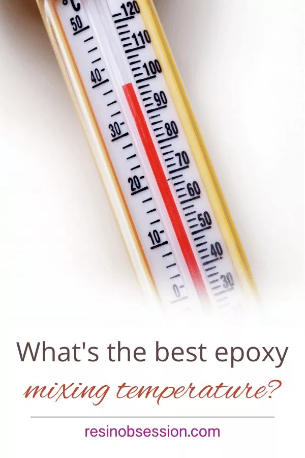 epoxy mixing temperature
