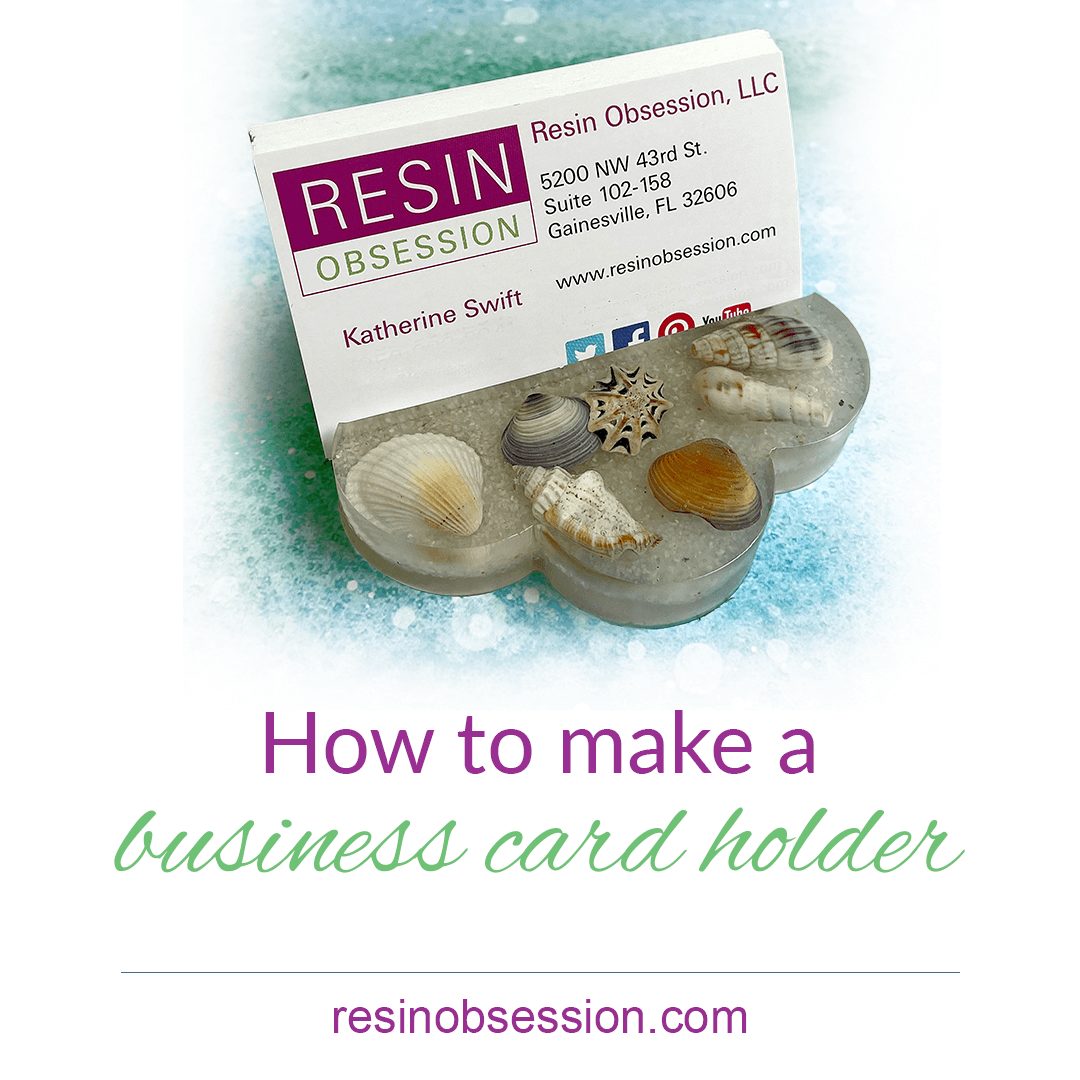 4 Business Card Holder Ideas You Can DIY With Resin
