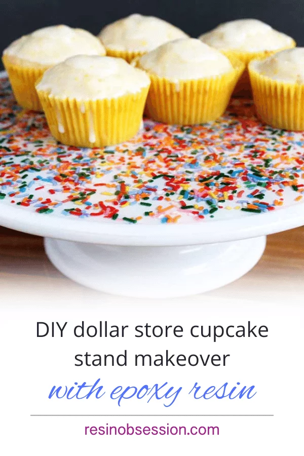 DIY cupcake stand idea
