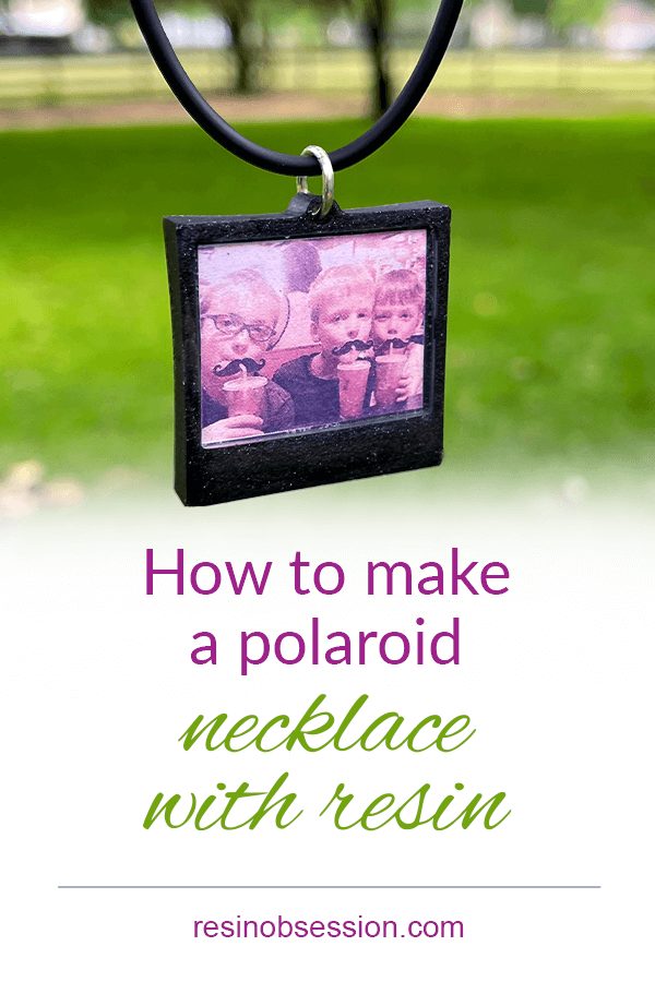 How to make a polaroid necklace