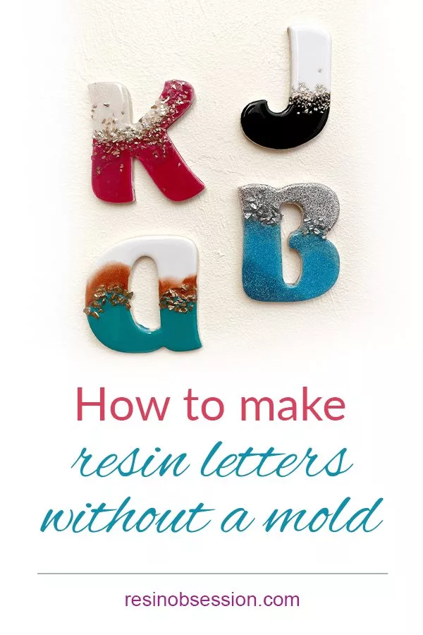 How to make resin letters