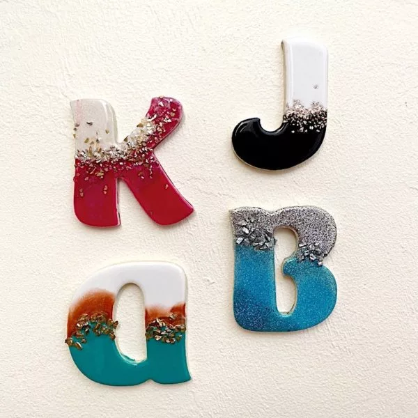 epoxy resin letters