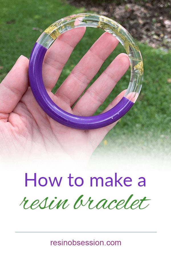 how to make a resin bangle