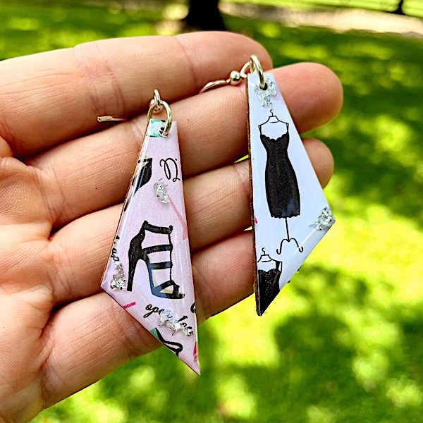 unusual earrings diy