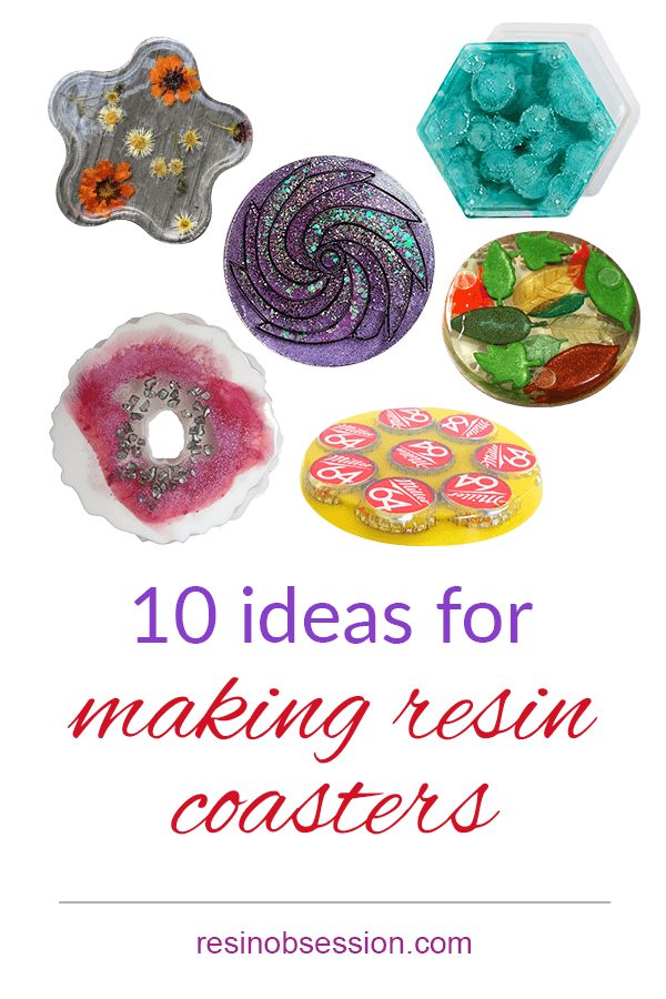10 resin coaster ideas