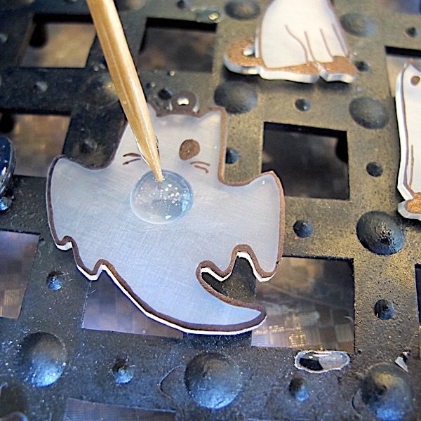 adding epoxy resin