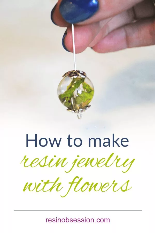 how to make resin jewelry