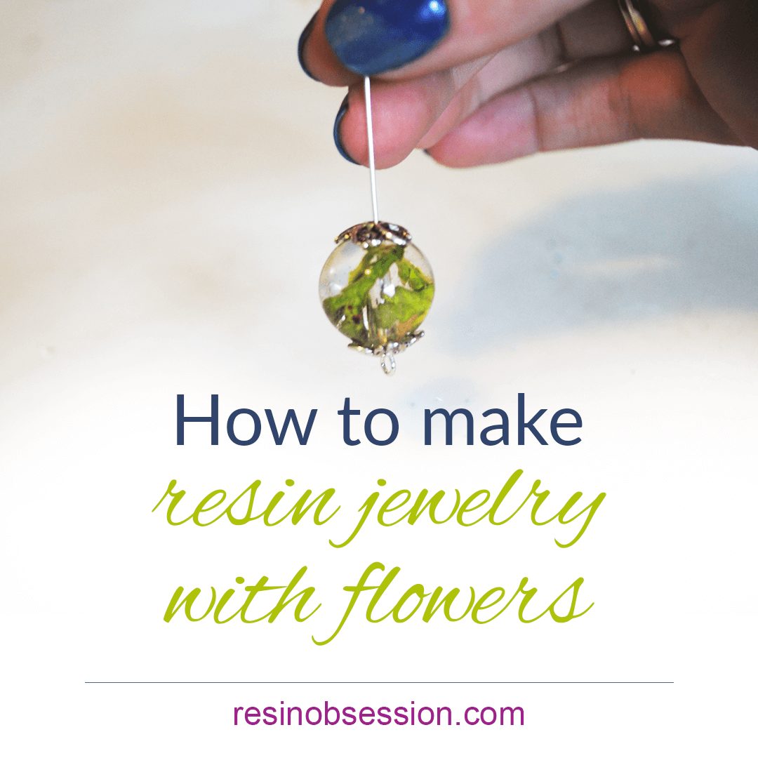How To Make Resin Jewelry With Flowers
