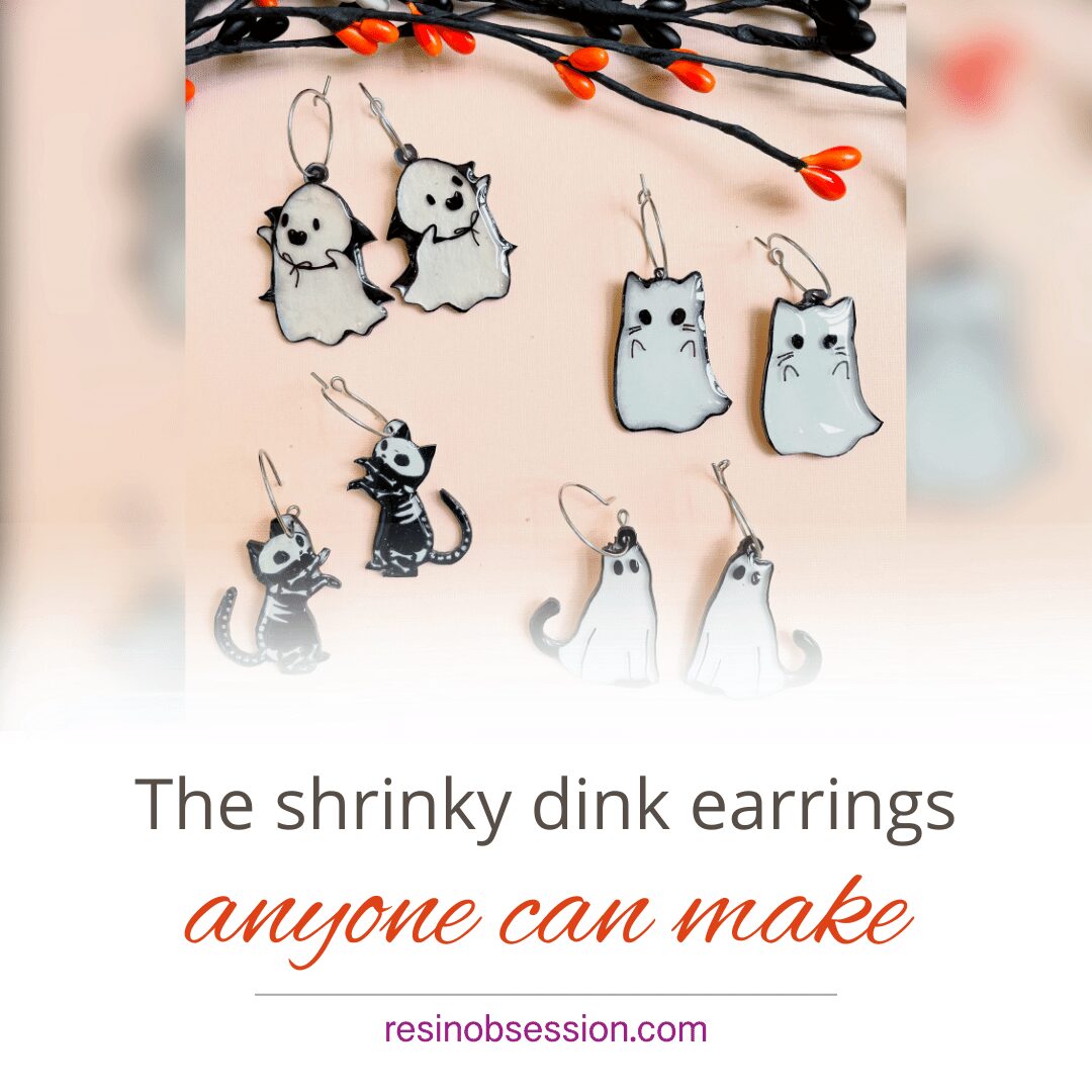 The Cute Shrinky Dink Earrings Anyone Can Make
