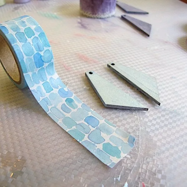 washi tape for jewelry