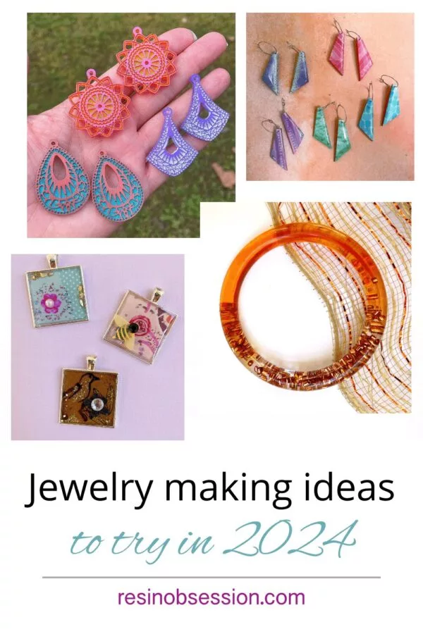 resin jewelry making ideas