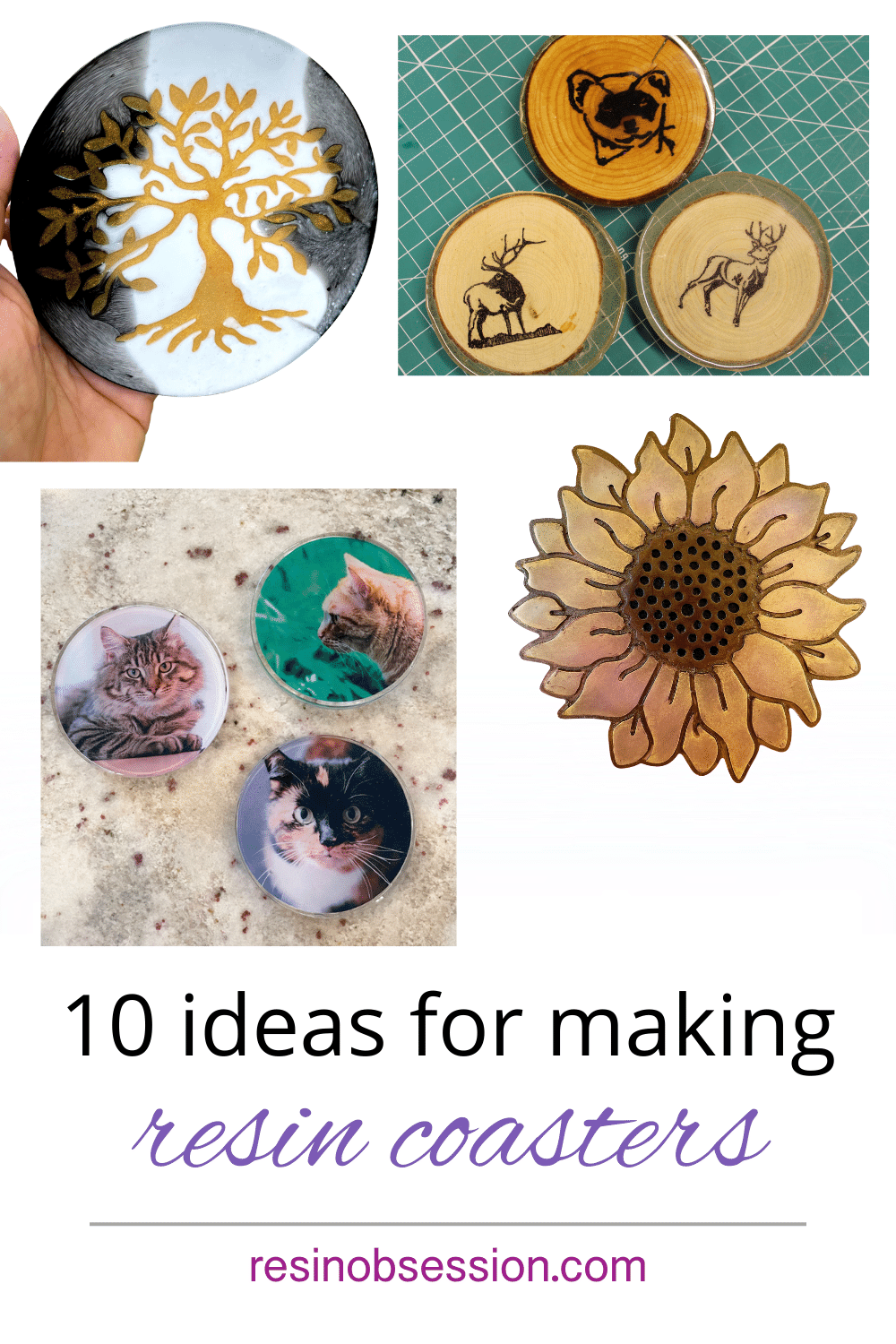 resin coaster ideas