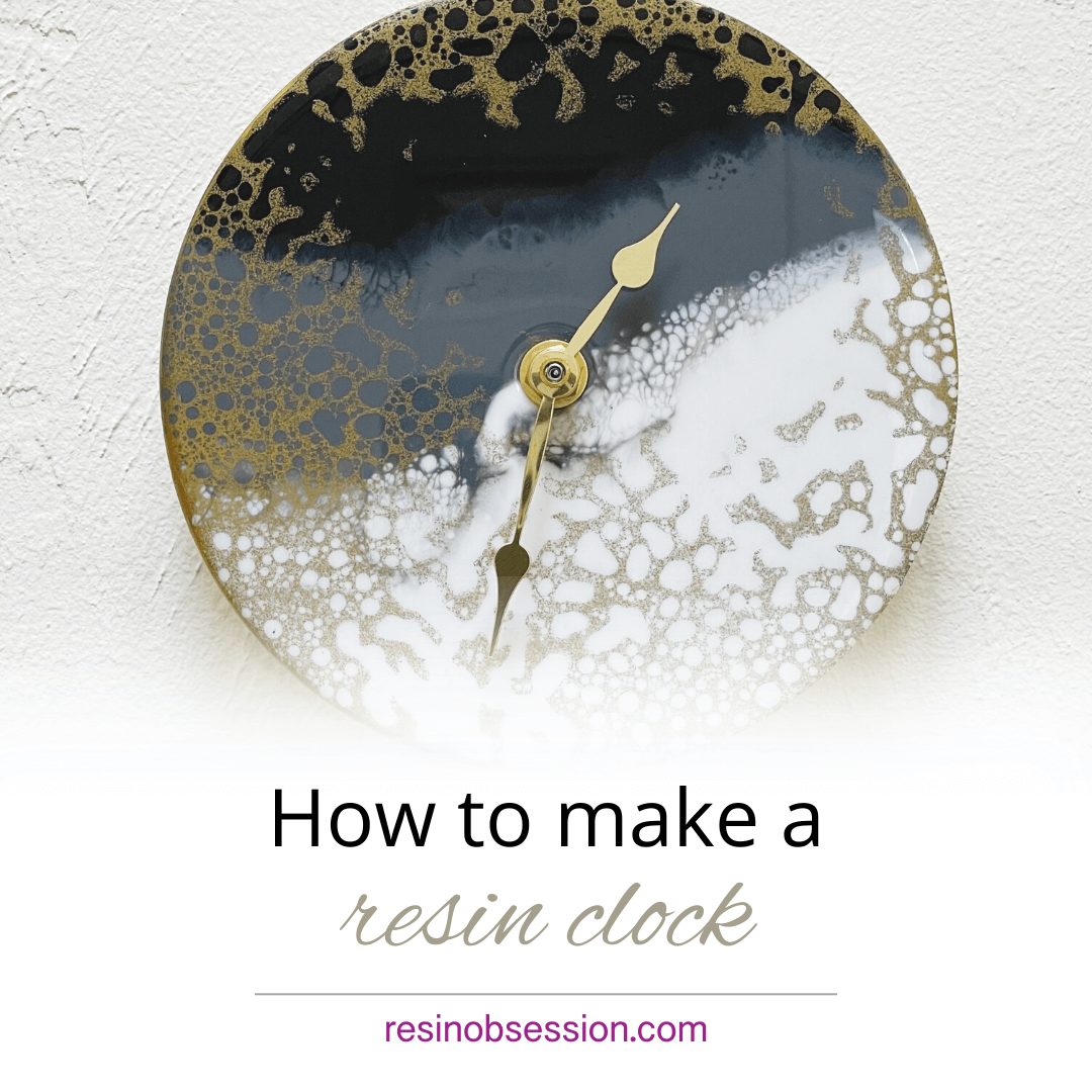 The Most Boring Article About Making a Resin Clock
