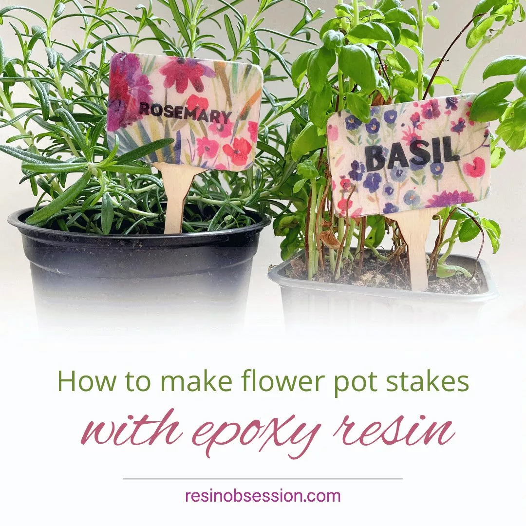 The EASIEST Way to DIY Flower Pot Stakes