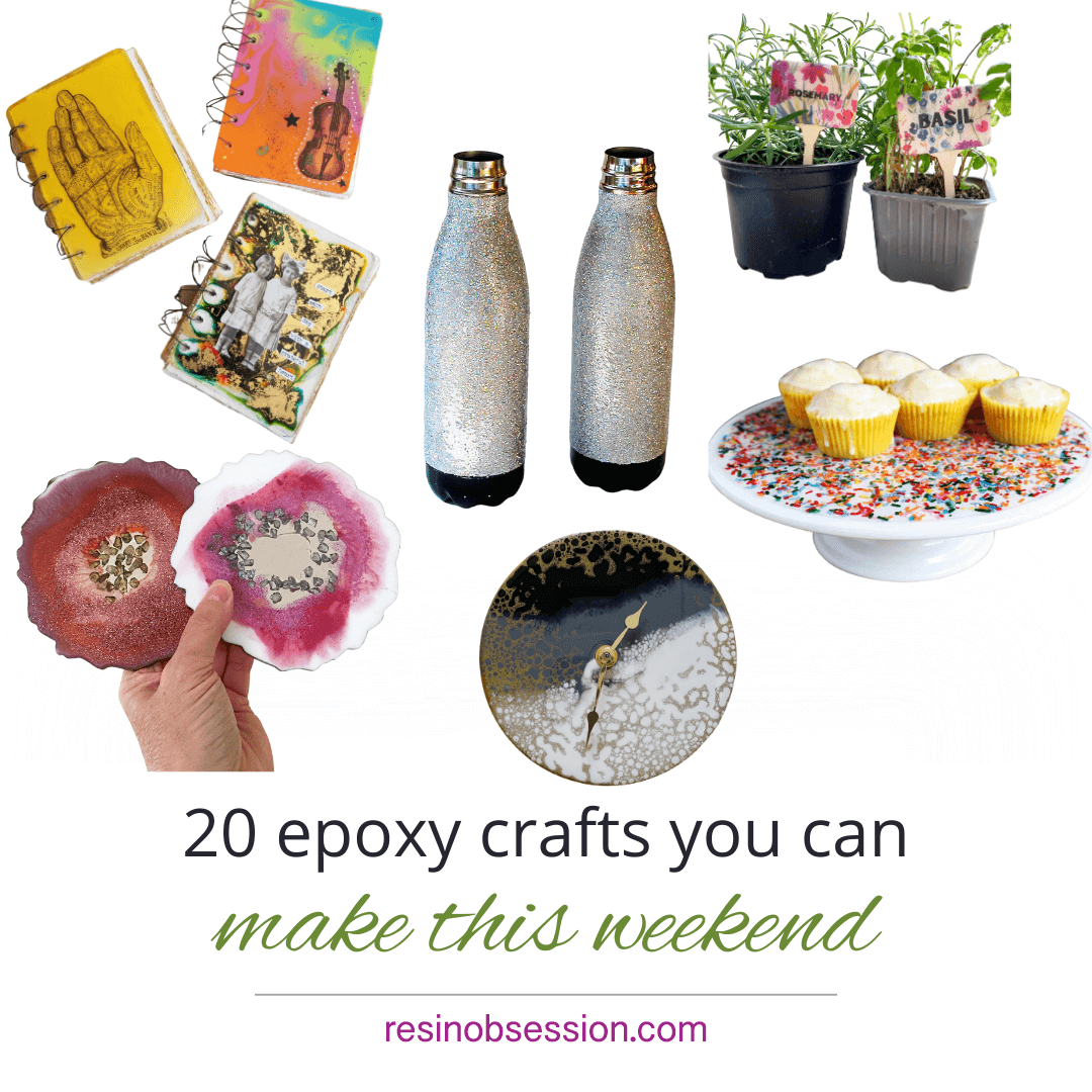 20 Epoxy Crafts You Can Make this Weekend