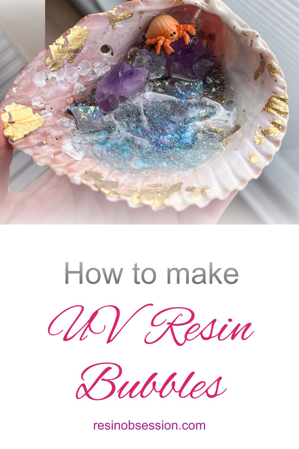 How to Make UV Resin Bubbles Tutorial Resin Obsession