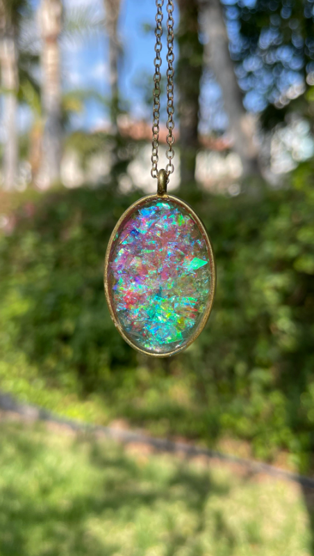 uv resin pendant