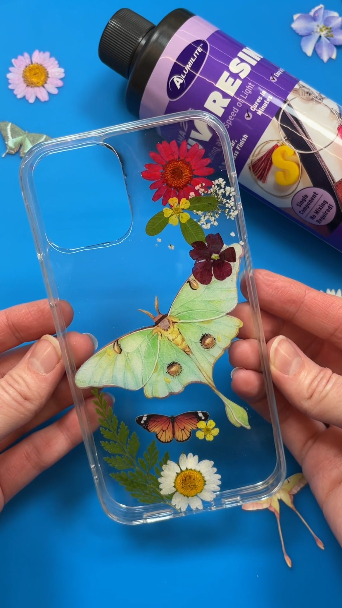 Uv Reed Case How to Make a UV Resin Phone Case - Resin Obsession