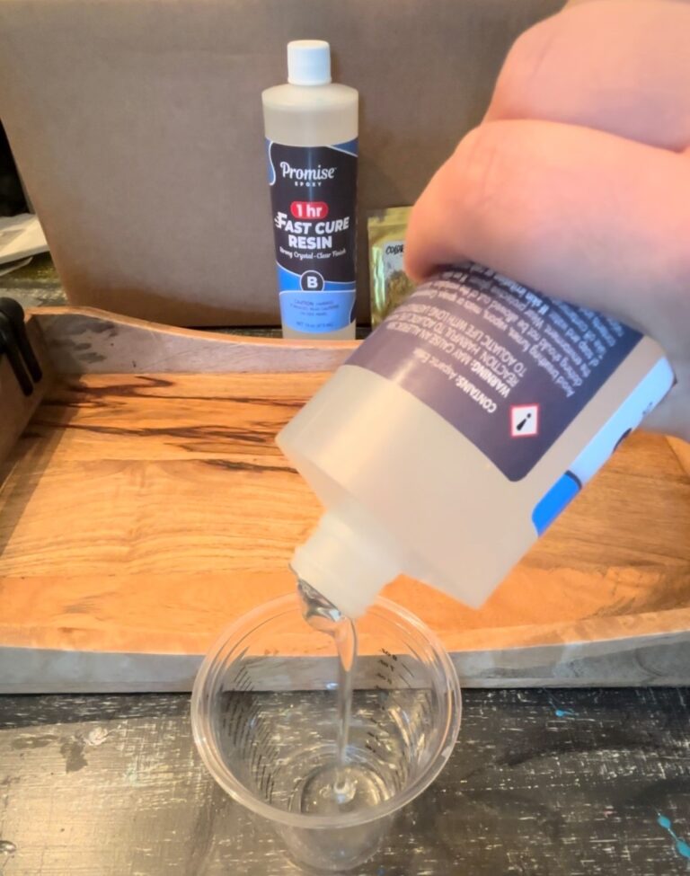 How to Make a Marble Effect Tray Using FastCure Epoxy Resin Obsession